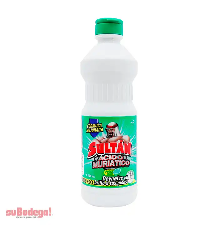 Ácido Muriático Sultán Limón 400 ml.