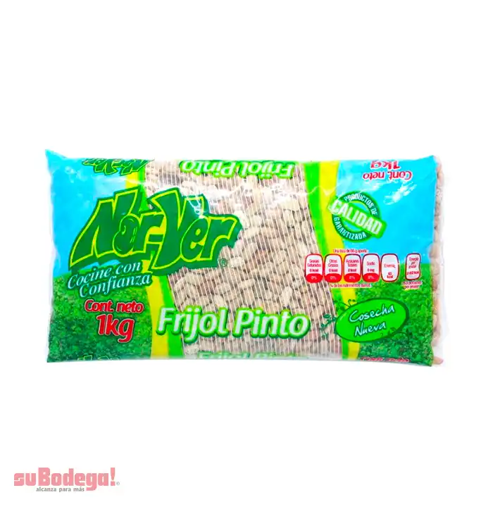 Frijol Pinto Nor Ver 1 kg.