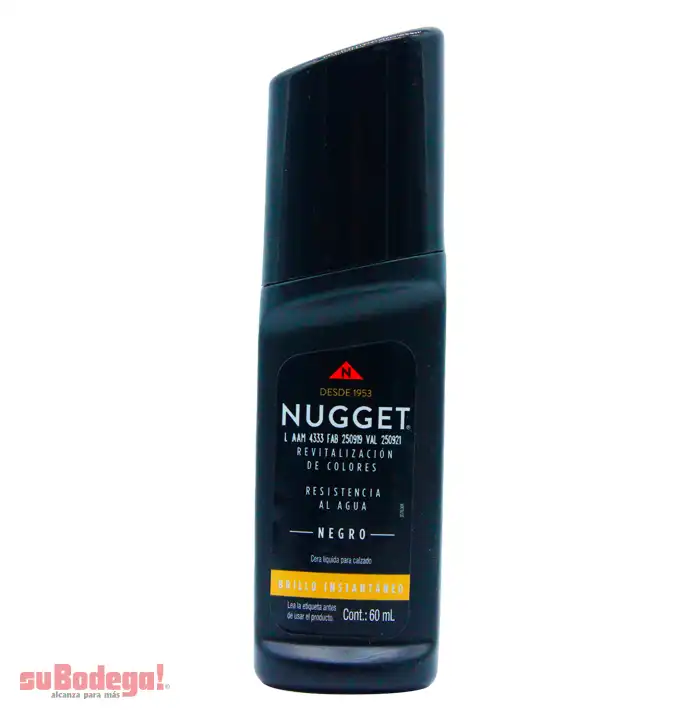 Cera Líquida Nugget Negra 60 ml.