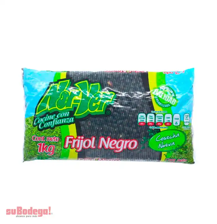 Frijol Negro Nor Ver 1 kg.