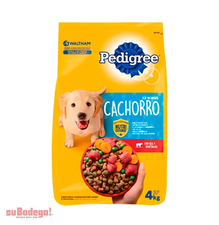 Alimento Pedigree Cachorro 4 kg.