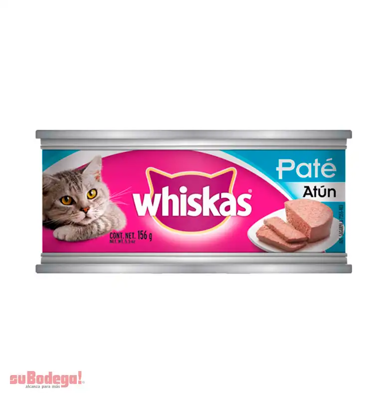 Alimento Whiskas Atún 156 gr.