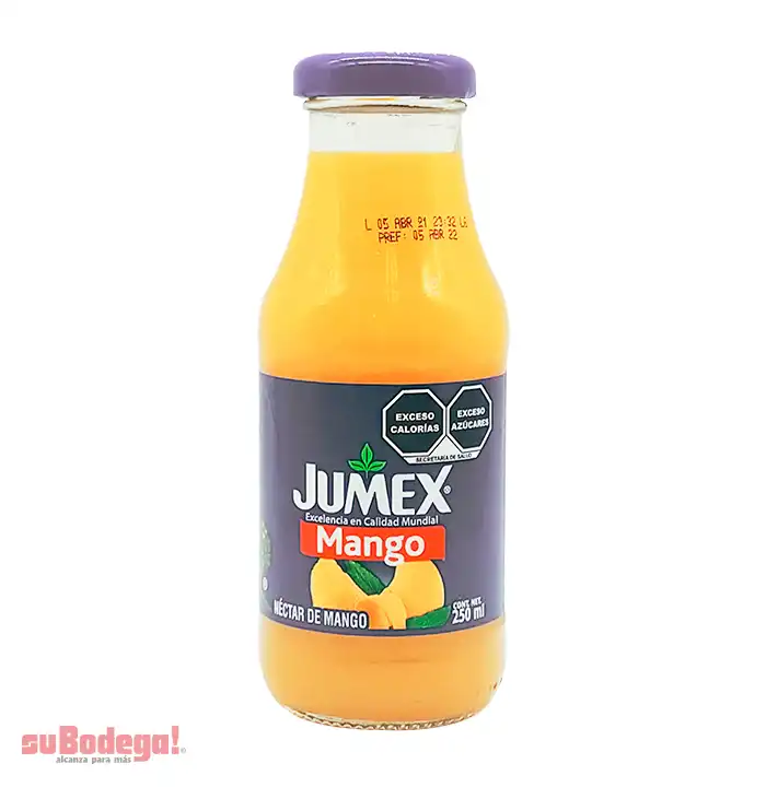 Jugo Néctar Jumex Mango Botellita 250 ml.