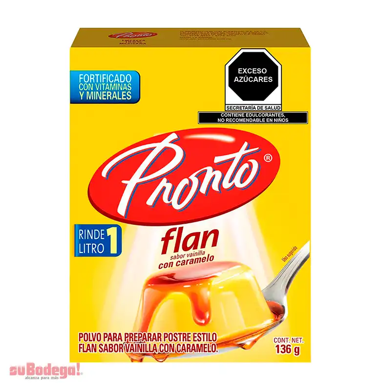 Flan Pronto Maízena con Caramelo 136 gr.