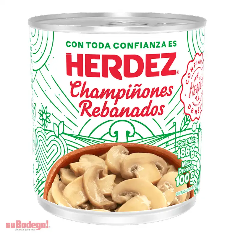 Champiñón Rebanado Herdez 185 gr.