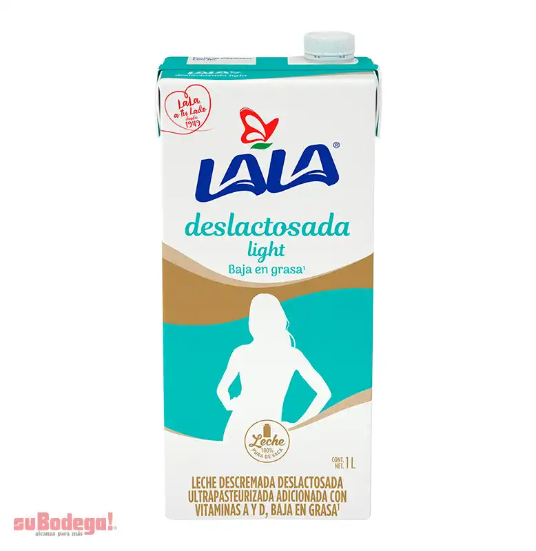 Leche Lala Deslactosada Light 1 lt.