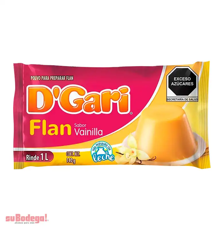 Flan D Gari Vainilla 140 gr.