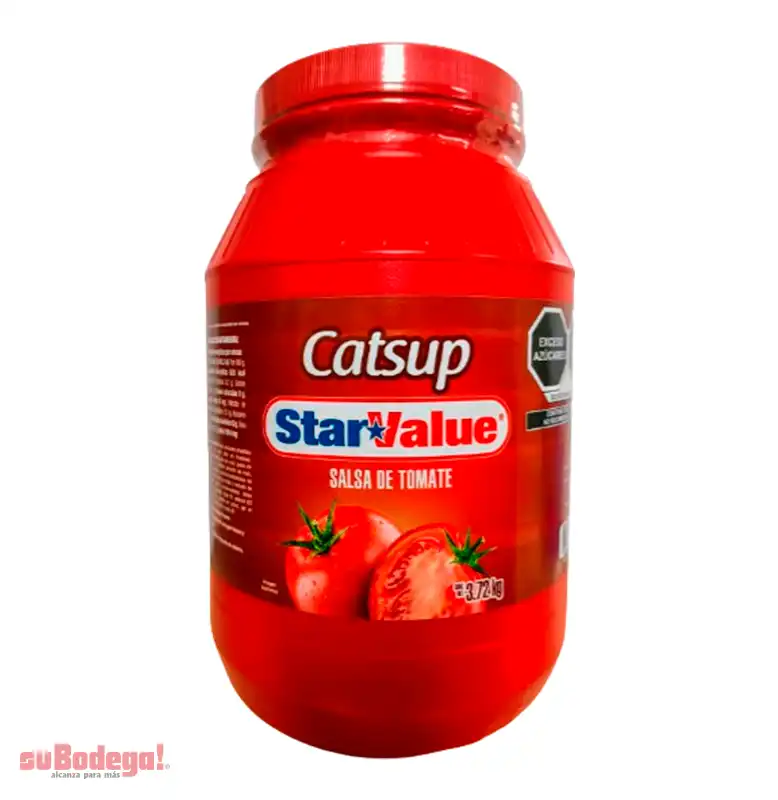 Salsa Cátsup Star Value 3.72 kg.