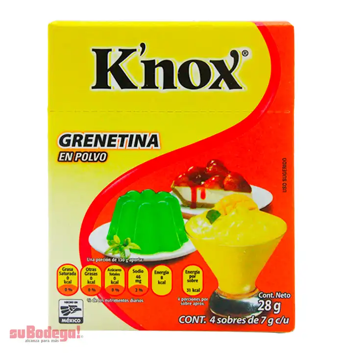 Grenetina Knox 28 gr.