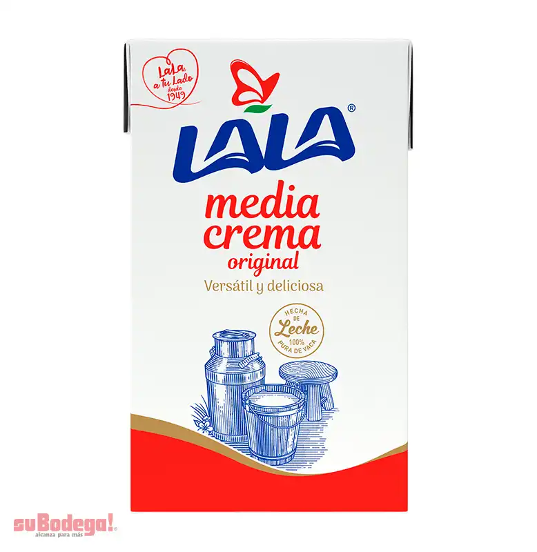 Media Crema Lala 250 ml.