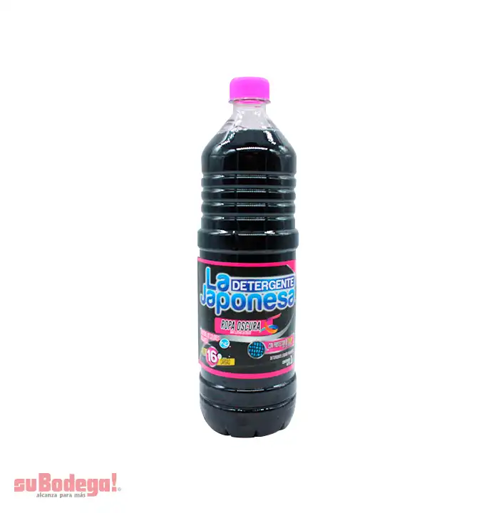 Detergente La Japonesa Ropa Oscura Líquido 900 ml.