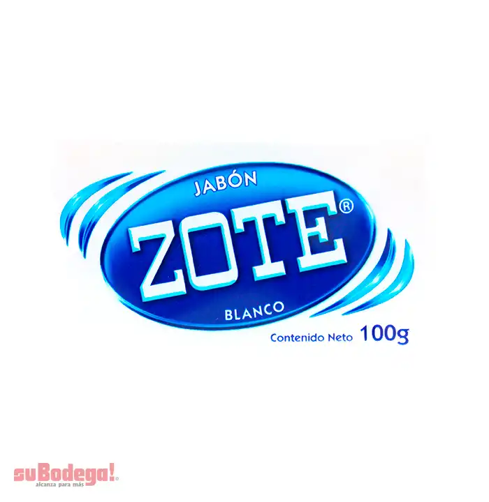 Jabón Zote Blanco 100 gr.