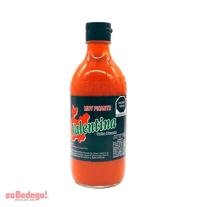 Salsa Valentina Etiqueta Negra 370 ml.