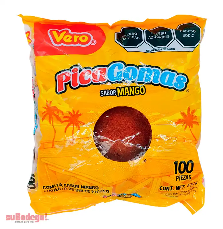 Goma Vero Pica Mango 100 pz.