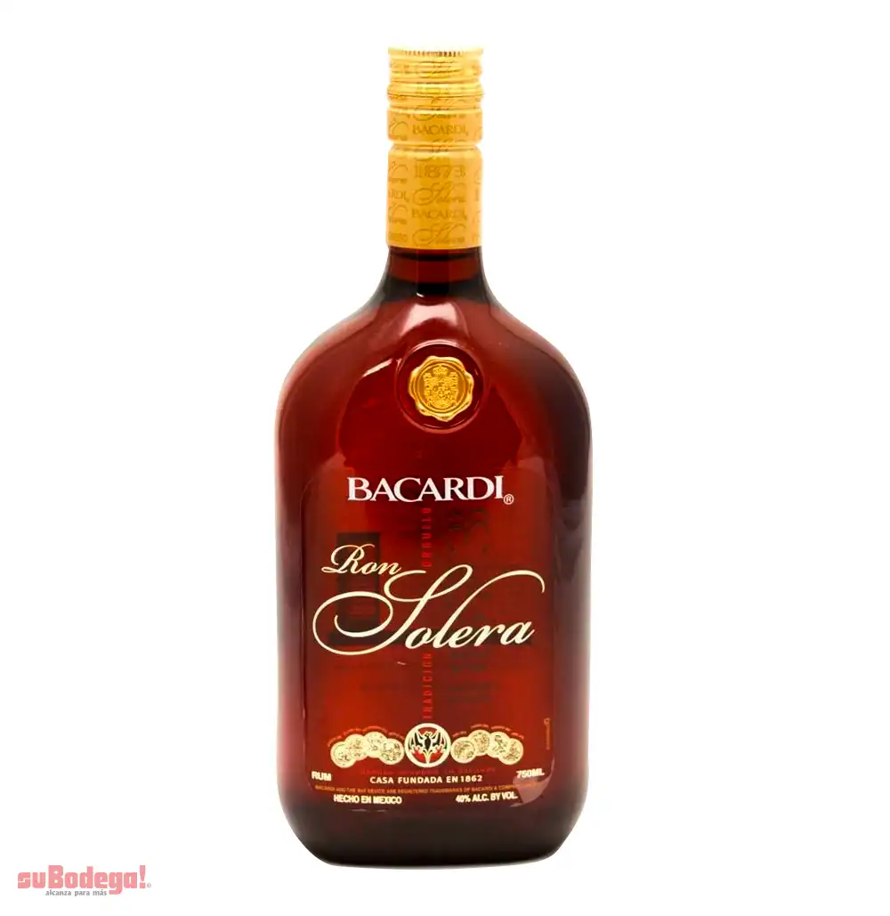 Ron Bacardí Solera 1873 750 ml.