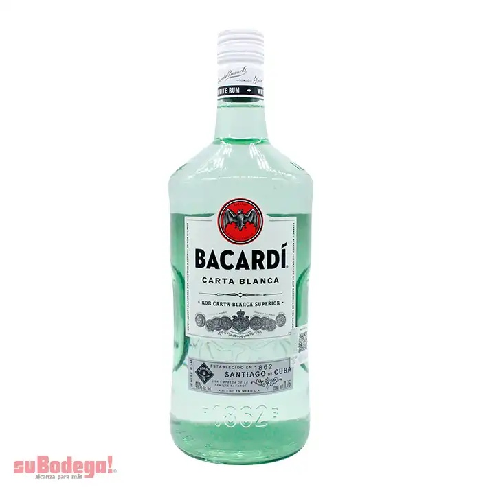 Ron Bacardí Carta Blanca 1.75 lt.