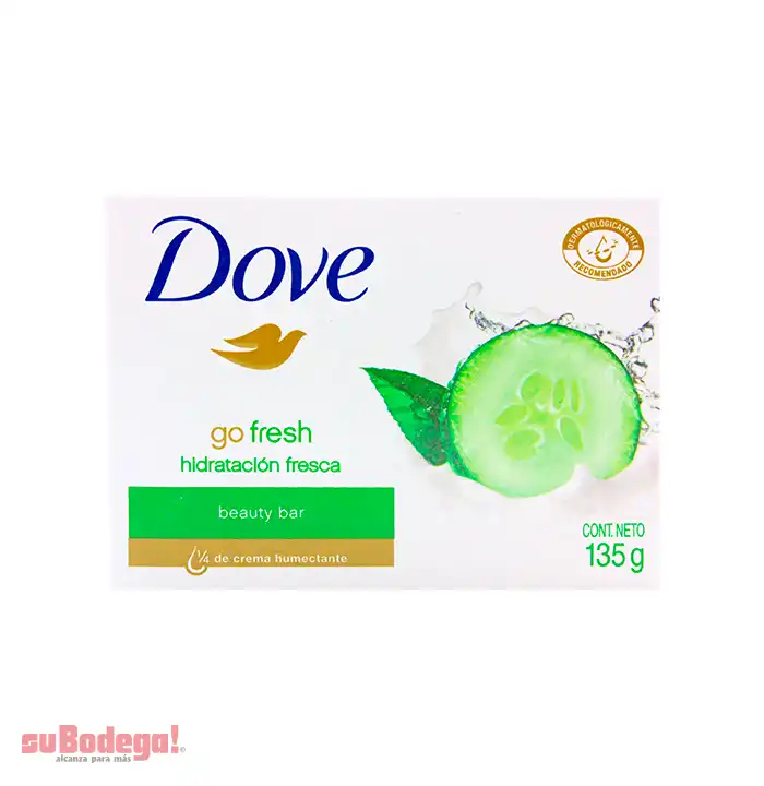 Jabón de Tocador Dove Hidratación Fresca 135 gr.