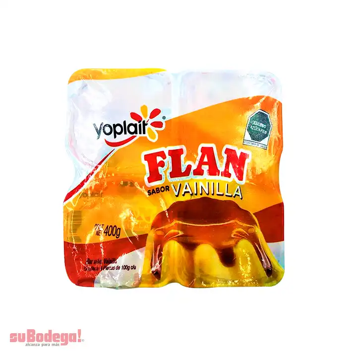 Flan Yoplait Vainilla 4/100 gr.