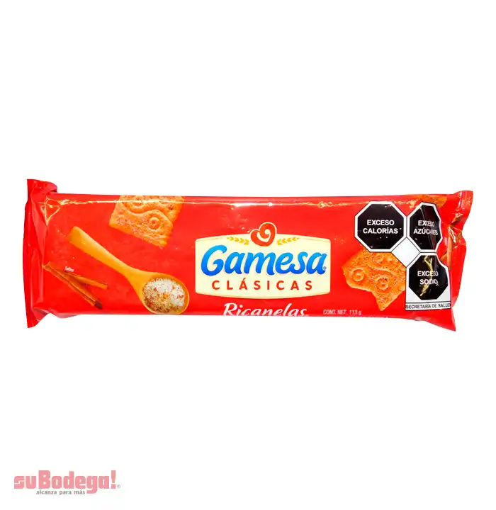 Galletas Gamesa Ricanelas 113 gr.