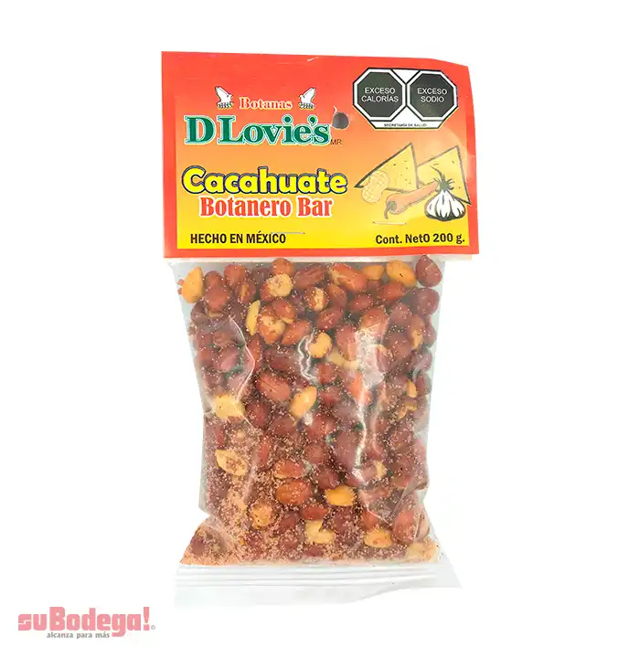 Lovies Cacahuate Salado 200 gr.