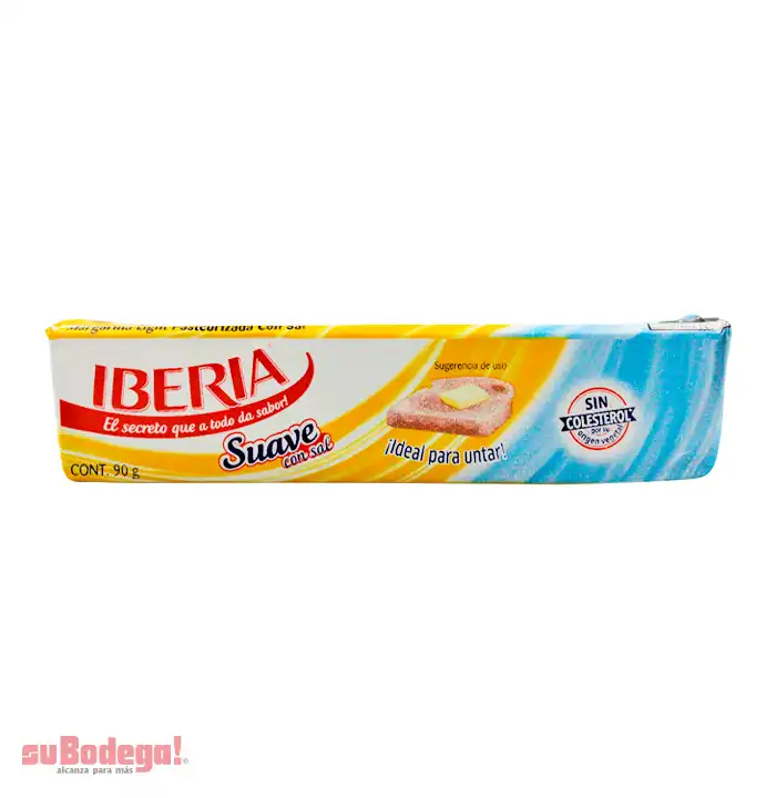 Margarina Iberia con Sal 90 gr.