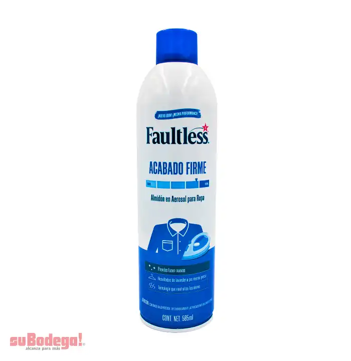 Almidón Faultless Fuerte en Aerosol 567 gr.