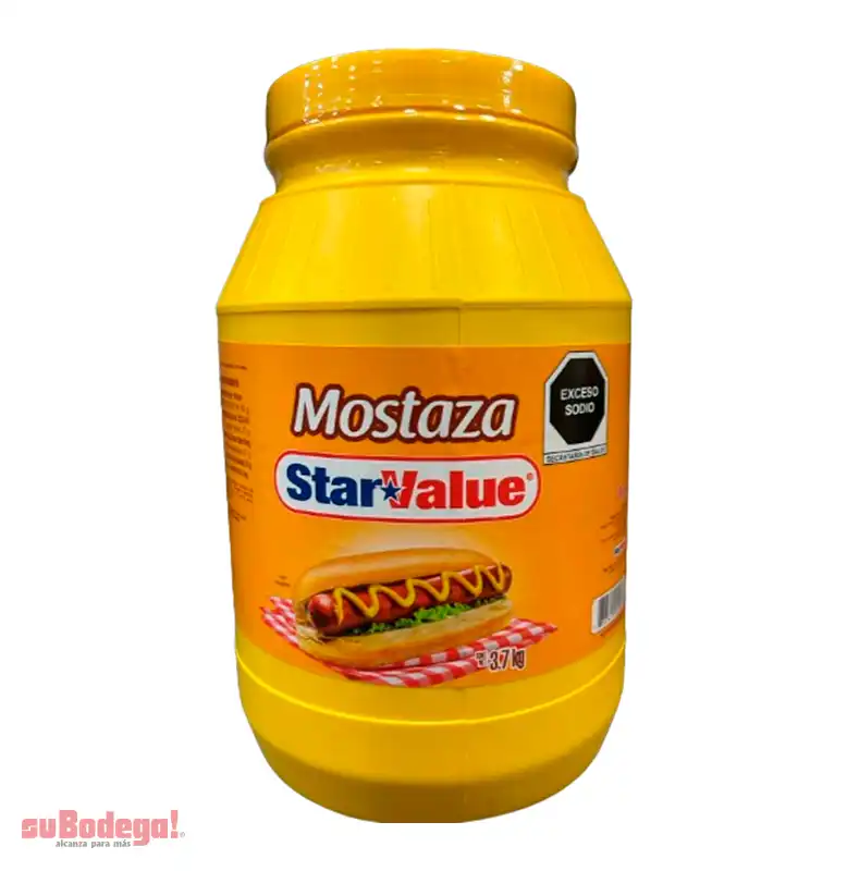 Mostaza Star Value 3.53 kg.