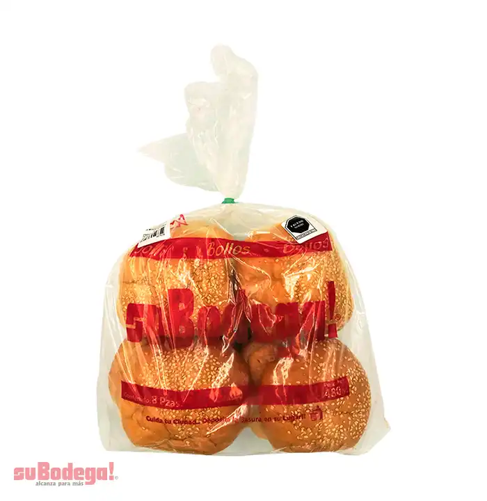 Pan Bollo suBodega 8 pz.