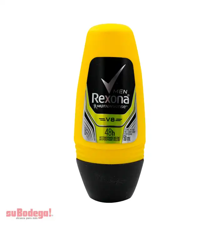 Desodorante Rexona V8 Hombre Roll On 53 gr.