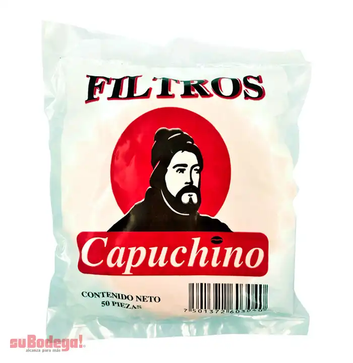 Filtro para Cafetera Capuchino 50 pz.