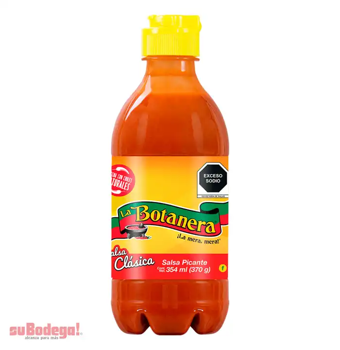Salsa Picante La Botanera Clásica Original 370 gr.