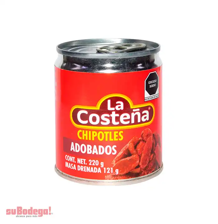 Chiles Chipotles La Costeña 220 gr.