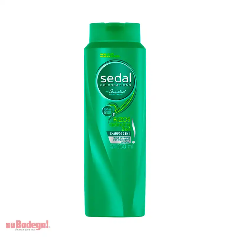 Shampoo Sedal Rizos Obedientes 650 ml.
