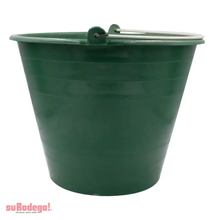 Cubeta Plástico Número 12 DS-5 pz.
