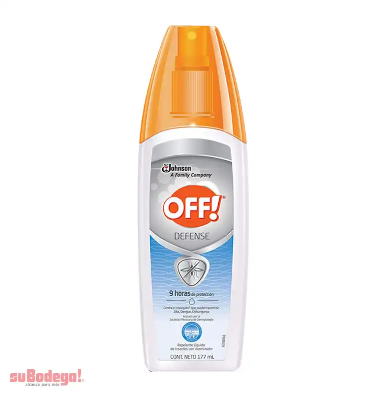 Repelente Off Líquido con Atomizador 177 ml.