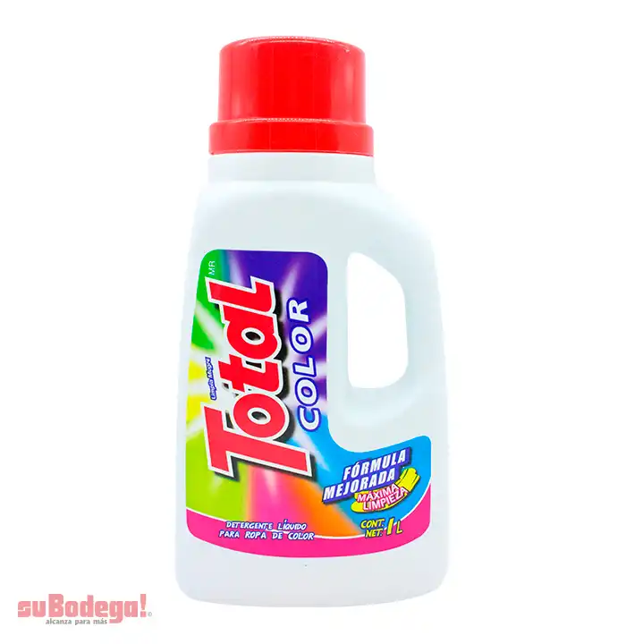 Detergente Total Color Líquido 1 lt.