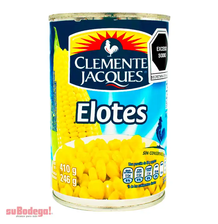 Elote en Grano Clemente Jacques 410 gr.