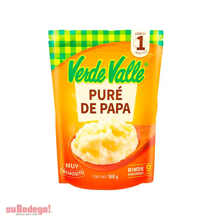 Puré de Papa Precocida Verde Valle 160 gr.