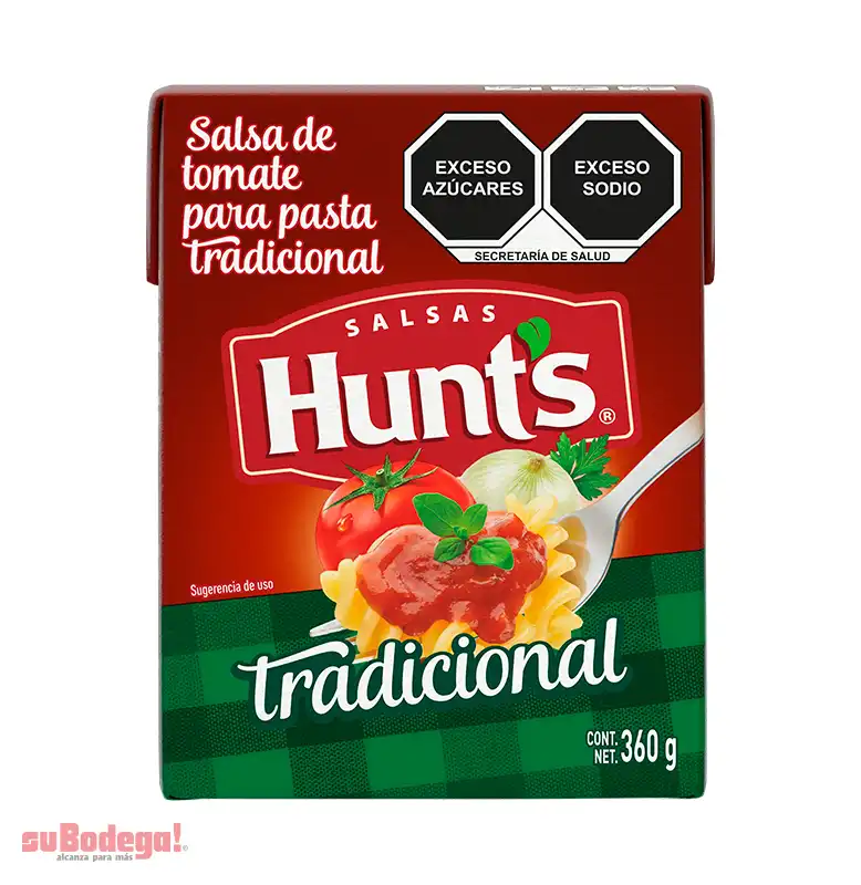 Salsa para Pasta Hunts Tradicional 360 gr.