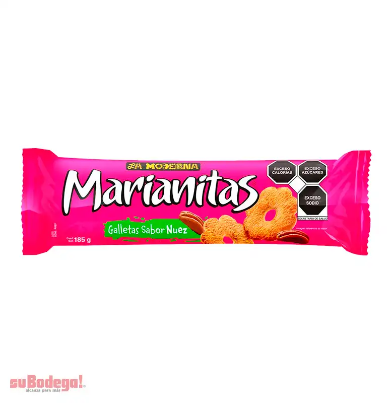 Galletas La Moderna Maríanitas 185 gr.