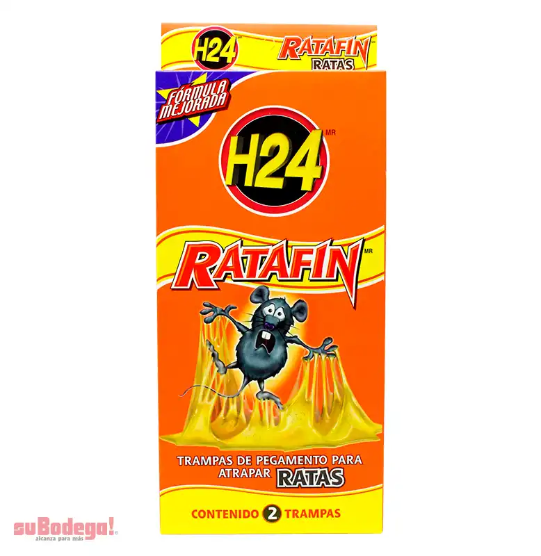 Trampa para Rata H-24 Ratafín 2 pz.