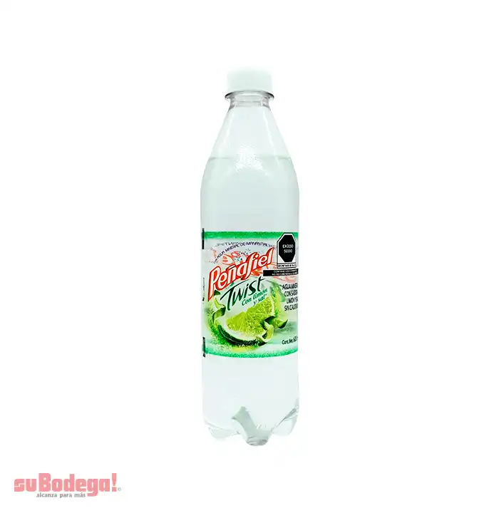 Refresco Peñafiel Twist Limón 600 ml.