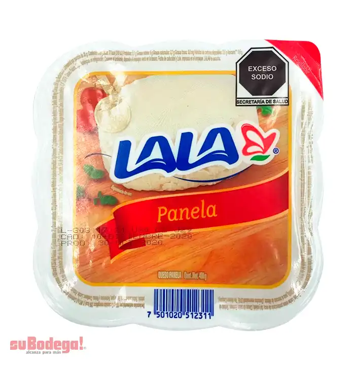 Queso Panela Lala 400 gr.