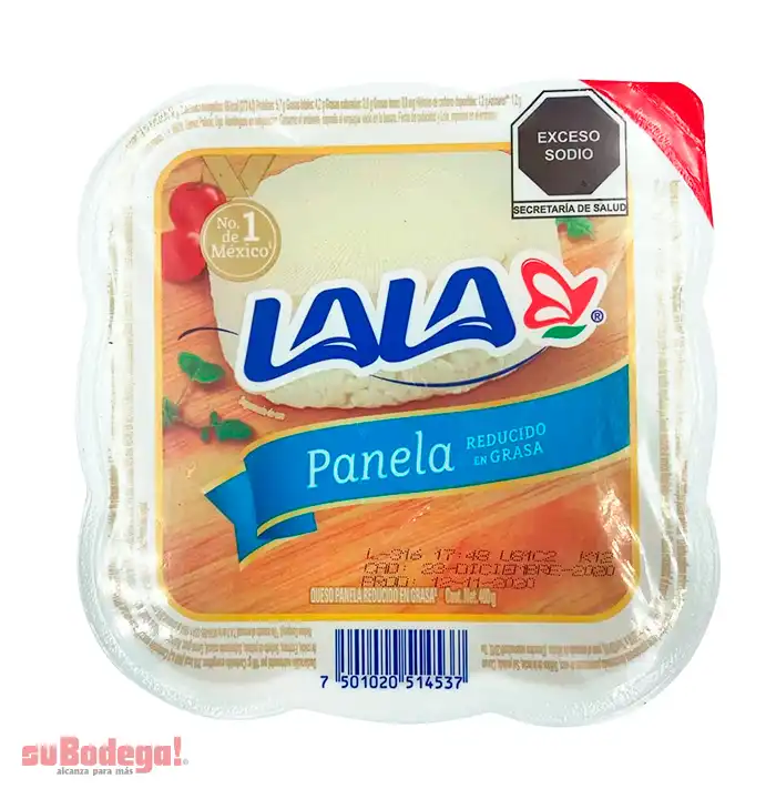 Queso Panela Lala Light 400 gr.