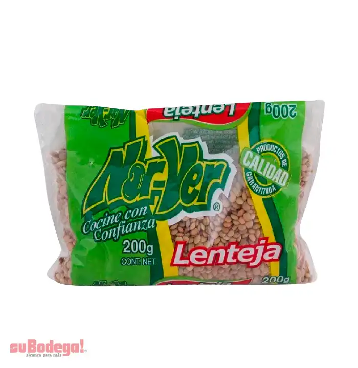 Lenteja Nor Ver 200 gr.