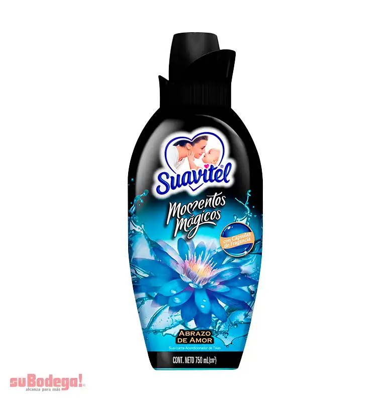 Suavizante Suavitel Momentos Mágicos Abrazo de Amor 750 ml.