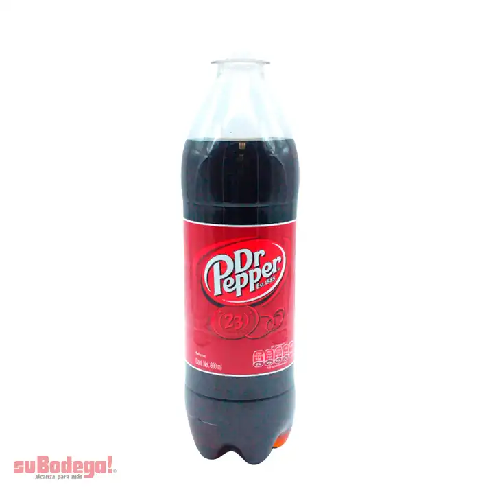 Refresco Dr. Pepper Pet 600 ml.