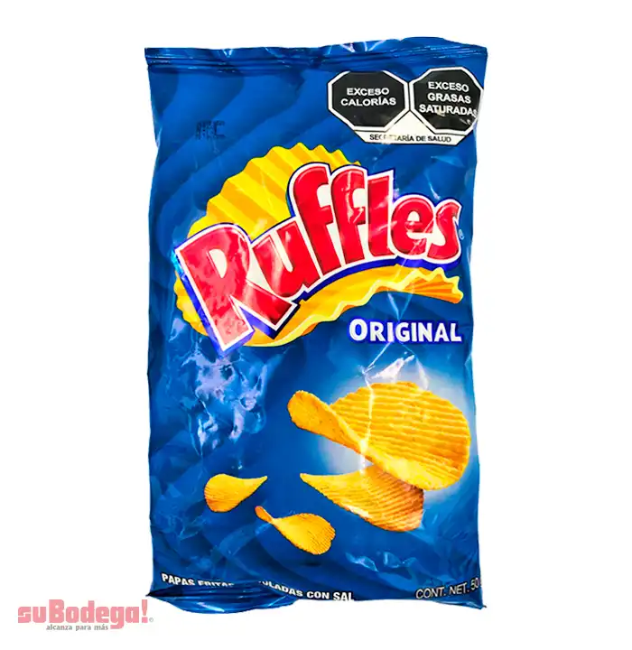 Sabritas Ruffles Sal 50 gr.