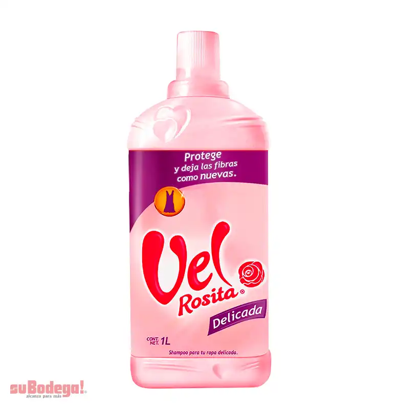 Detergente Vel Rosita Líquido Delicada 1 lt.