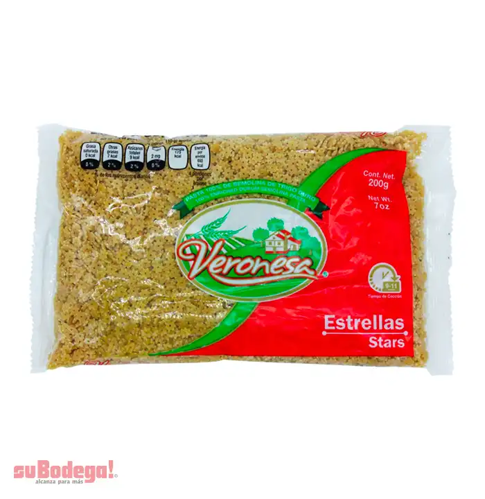 Pasta Veronesa Estrella 200 gr.